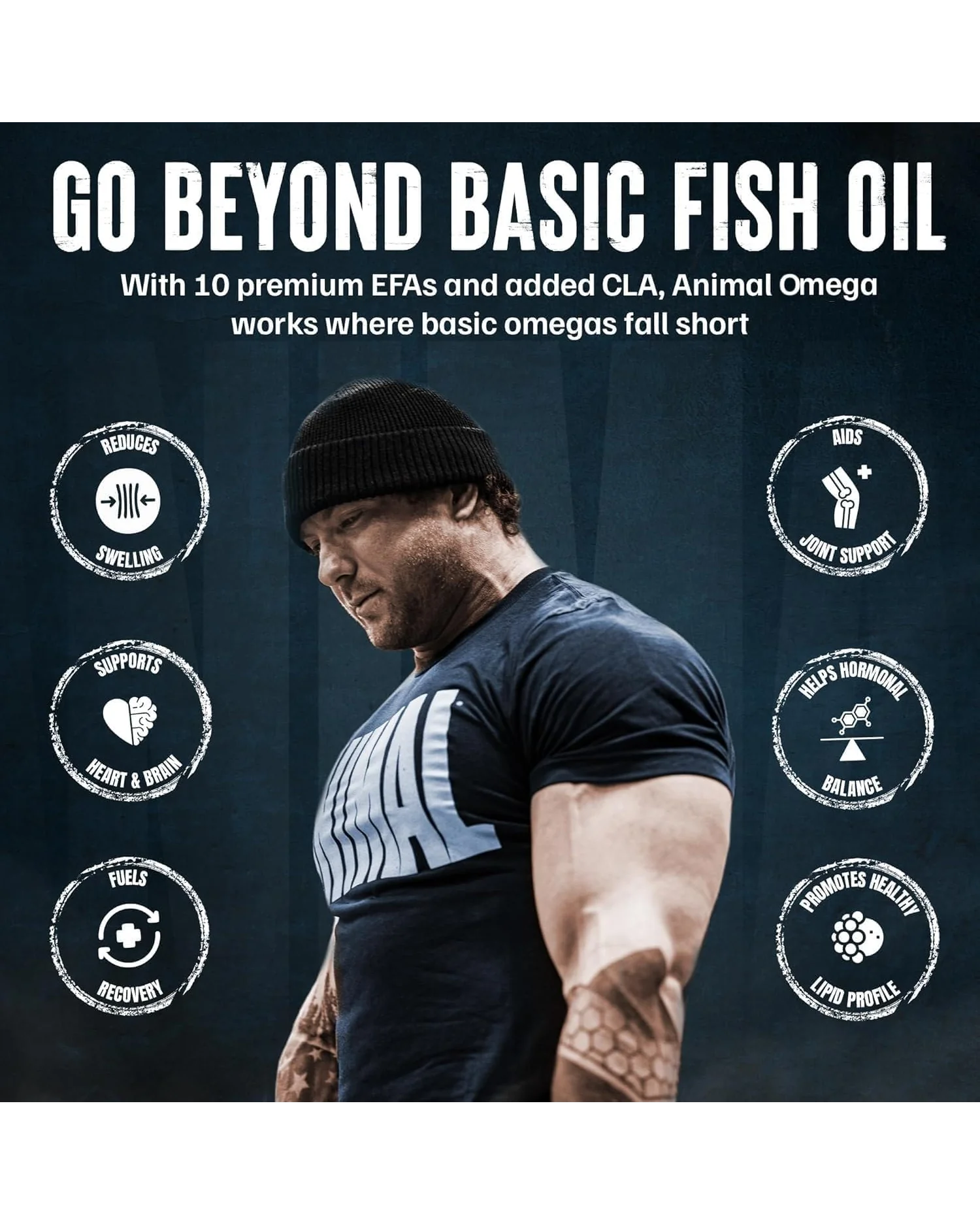 Animal Advanced Omega 3 - комплекс с EPA и DHA для спорта 30 пилов — 4