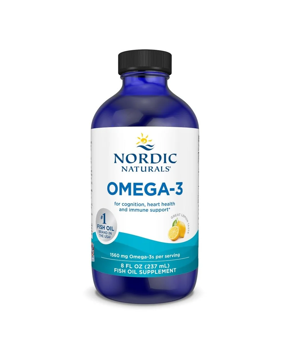 Омега-3 Nordic Naturals Lemon 1560mg — мульти