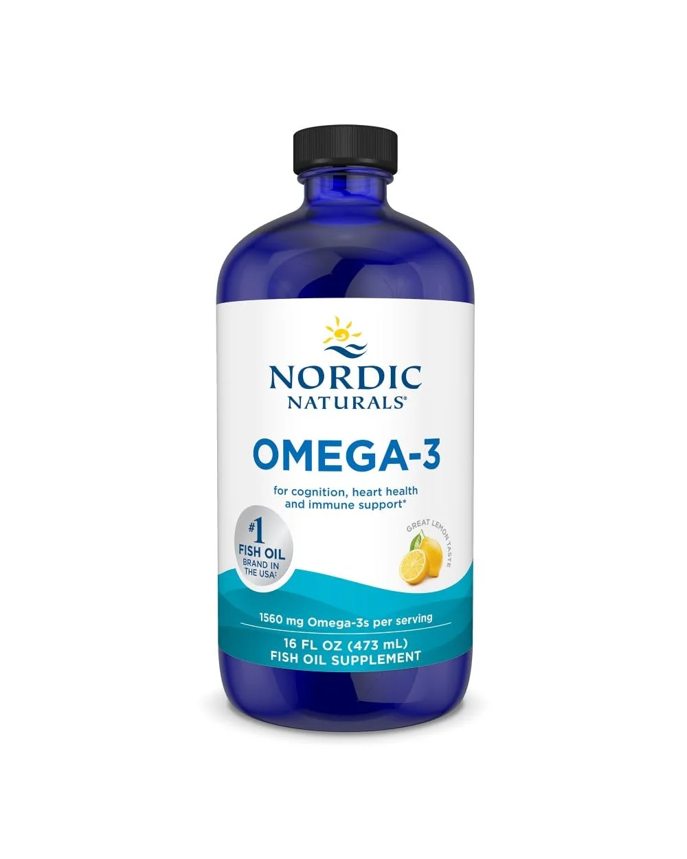 Nordic Naturals Omega-3 лимон 16 fl oz — 1