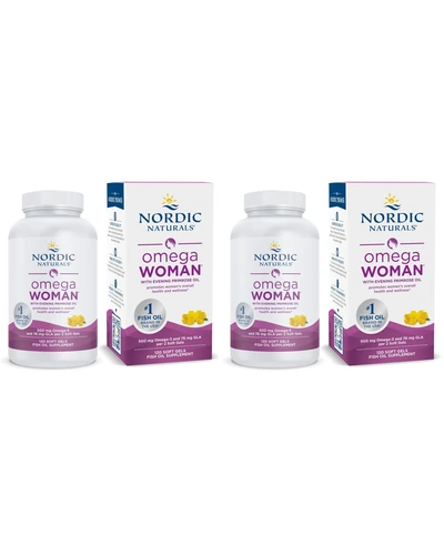 Nordic Naturals Omega Woman Лимон 500 мг Омега-3
