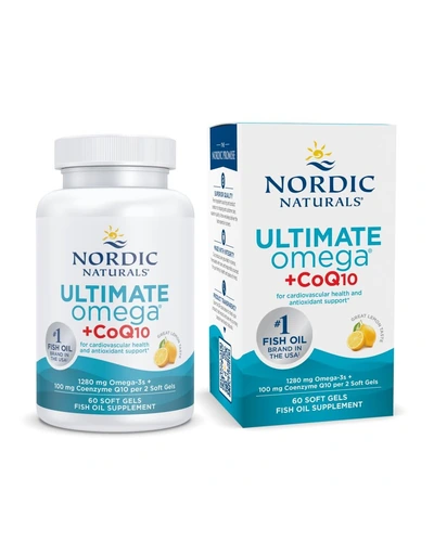 Nordic Naturals Ultimate Omega + CoQ10 60 мягких капсул