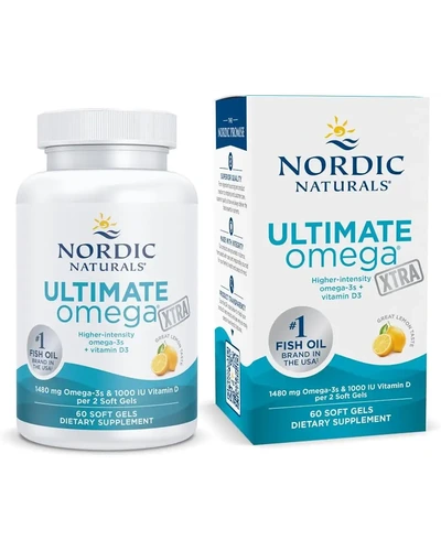Nordic Naturals Ultimate Omega Xtra с витамином D3