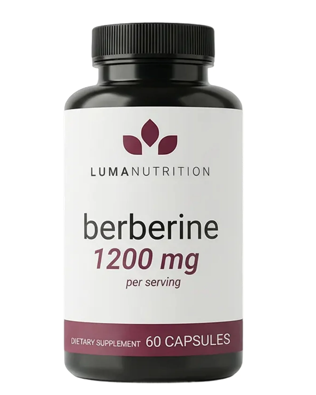 Luma Nutrition Berberine 1200mg 60 капсул — белый