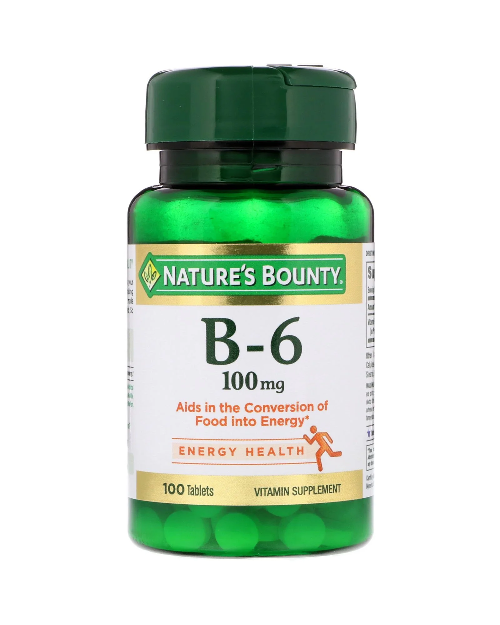 Nature's Bounty Витамин B6 100 мг 100 таблеток — мульти