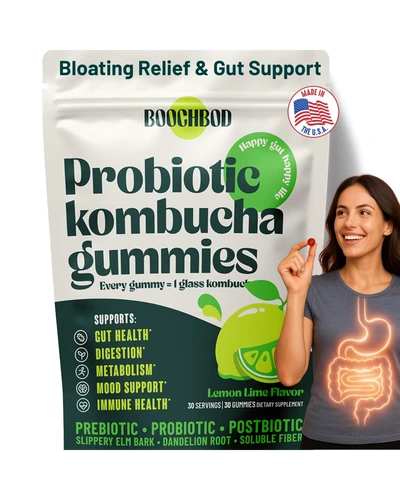 BoochBod Probiotic Kombucha Gummy