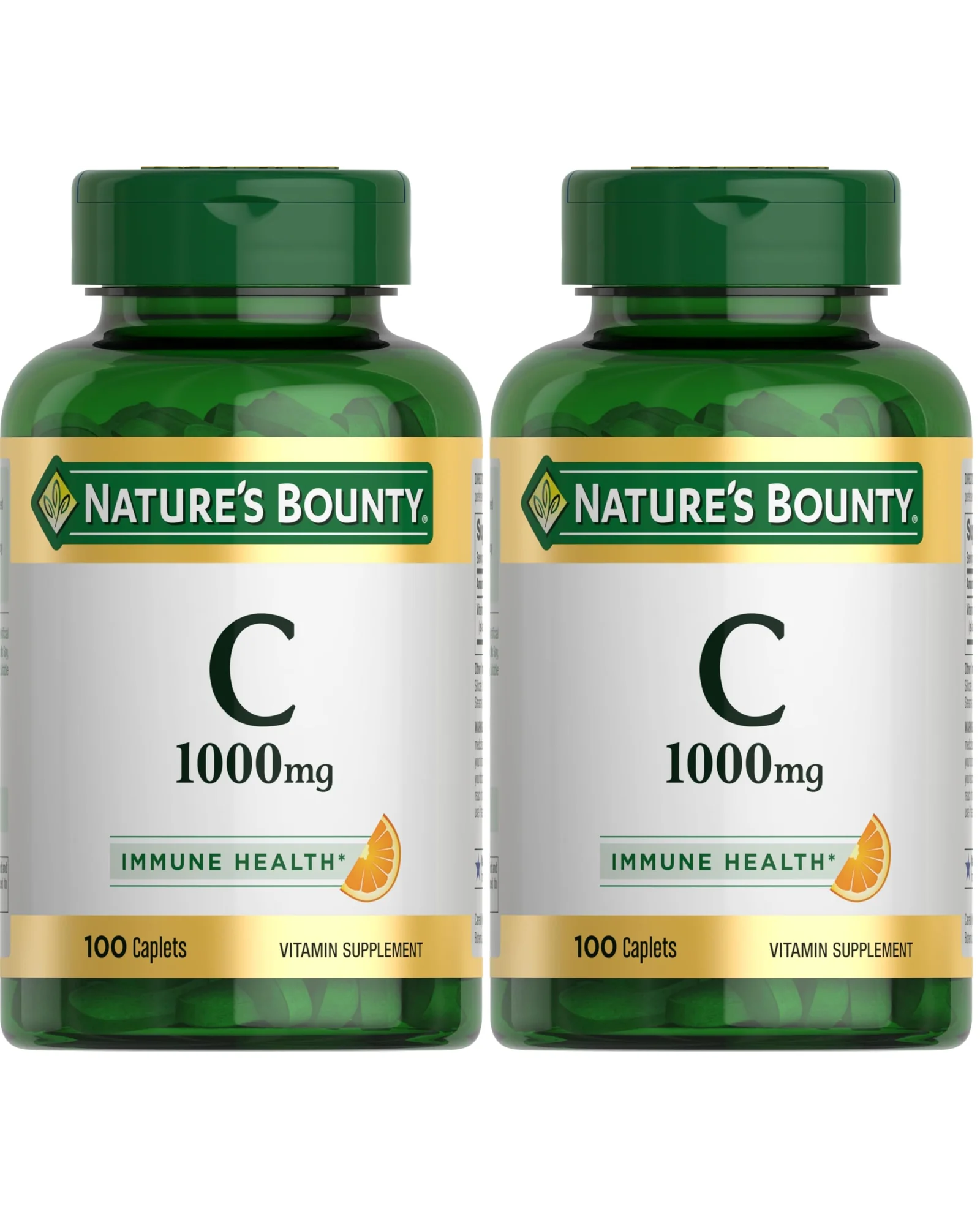 Nature's Bounty Vitamin C 1000мг — зеленый