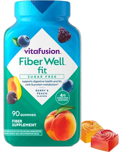 Vitafusion Fiber Well Fit жевательные витамины 90 шт