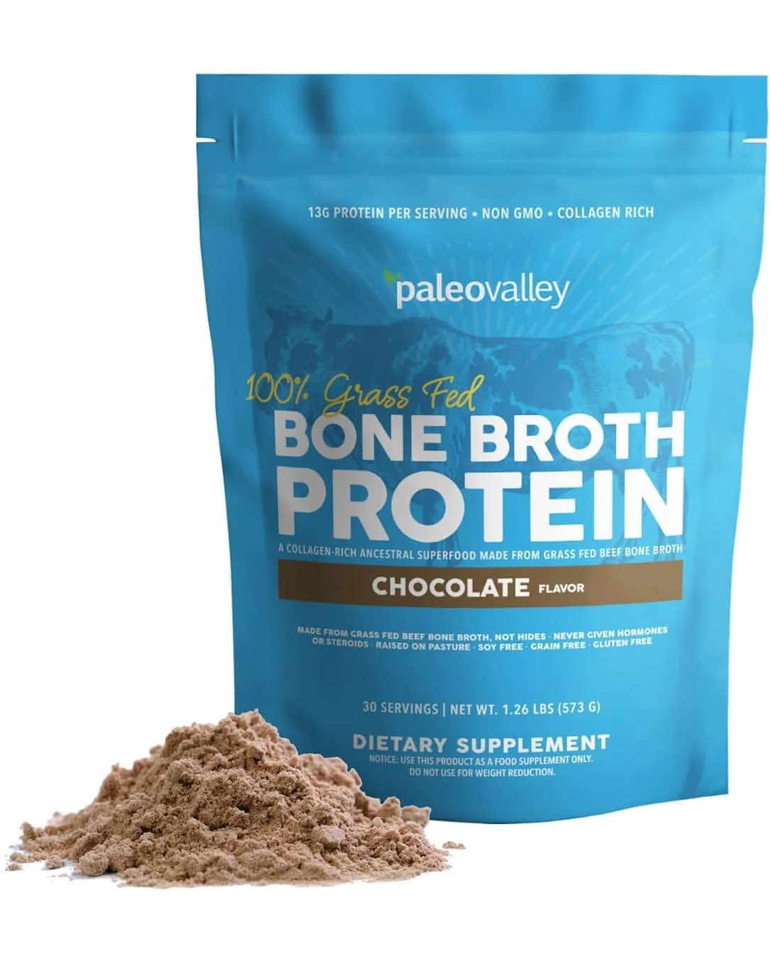 Paleovalley 100% Травяной Костный Бульон Коллаген — мульти