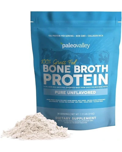 Paleovalley 100% Травяной Костный Бульон Коллаген