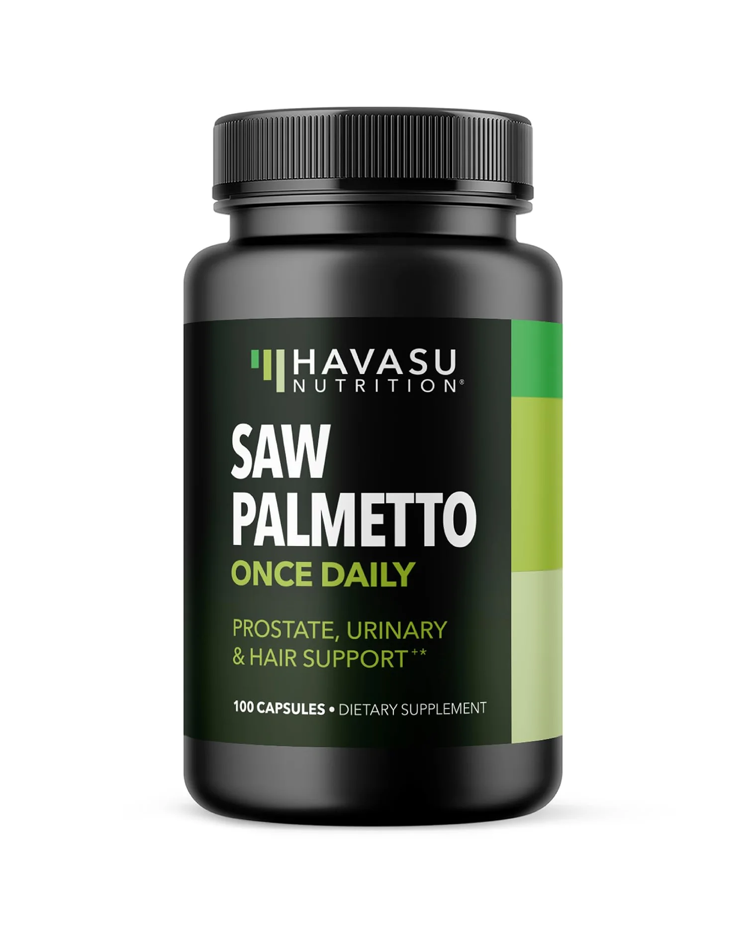 Saw Palmetto for Men Prostate Health Supplement — черный