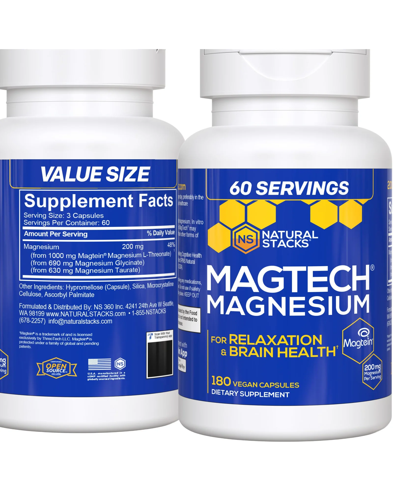 MagTech Magnesium Supplement магниевая добавка — 1