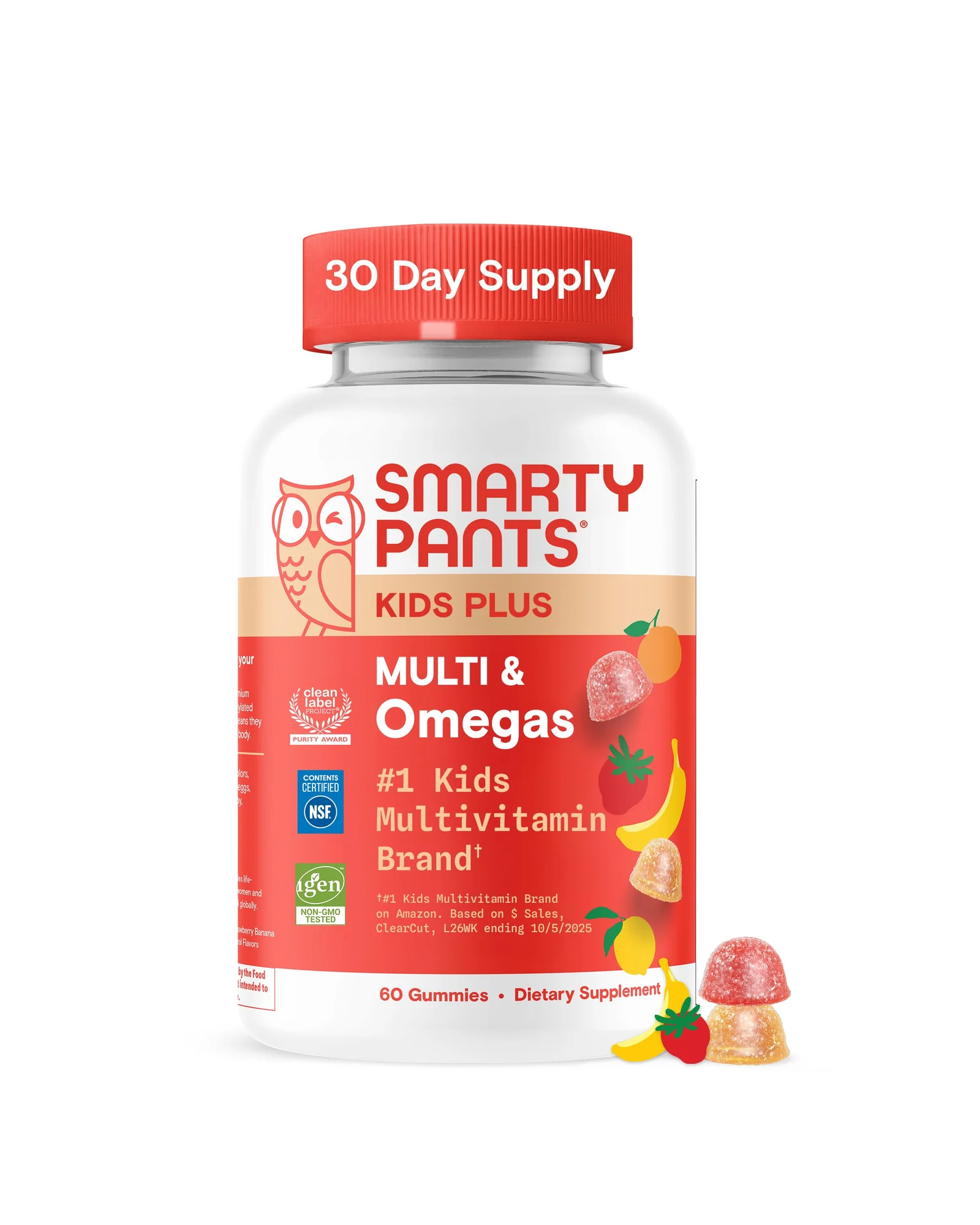 SmartyPants Kids Мультивитамин с Омега-3 — мульти