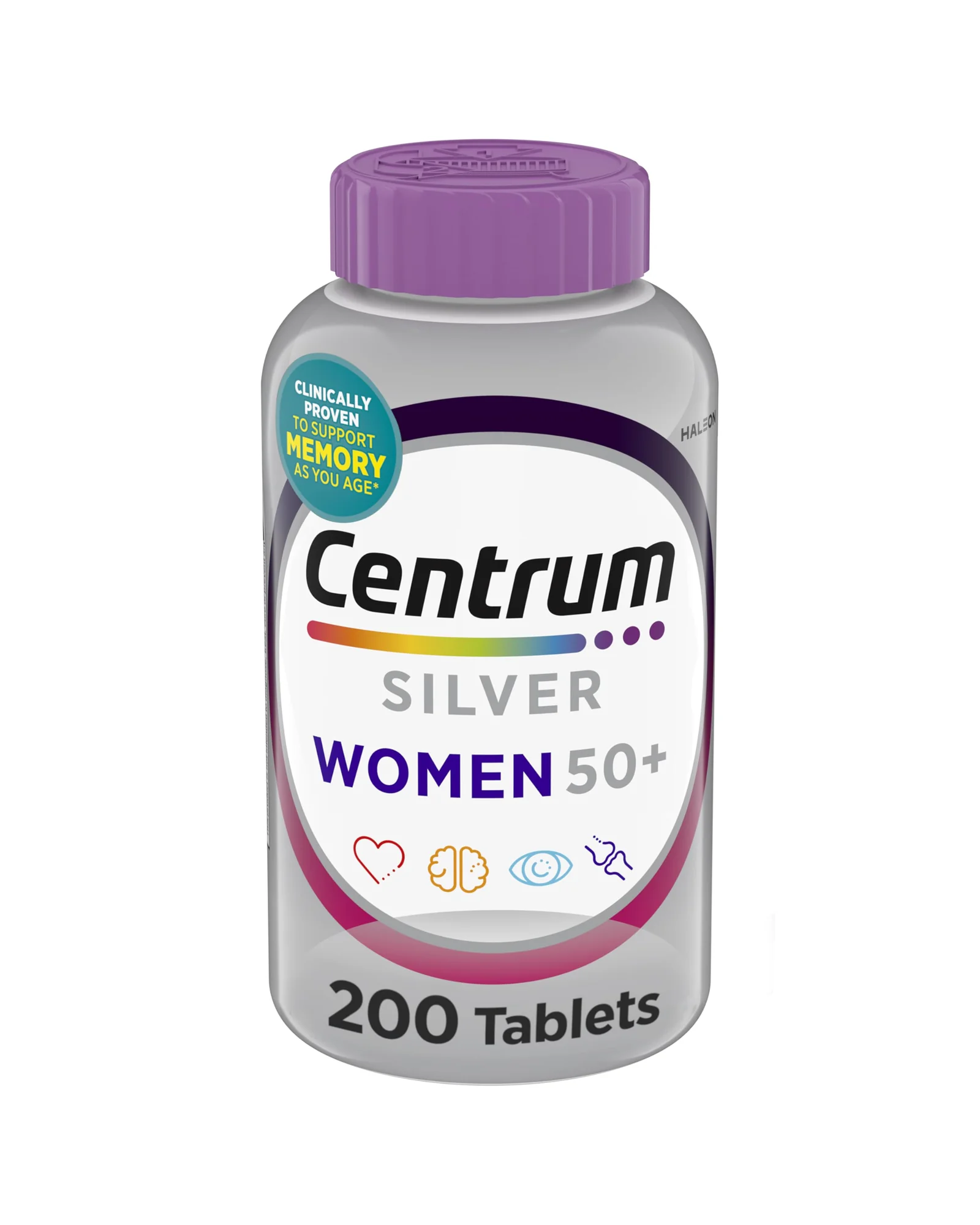 Centrum Silver Women's мультивитамины для женщин 50+, 200 табл — белый