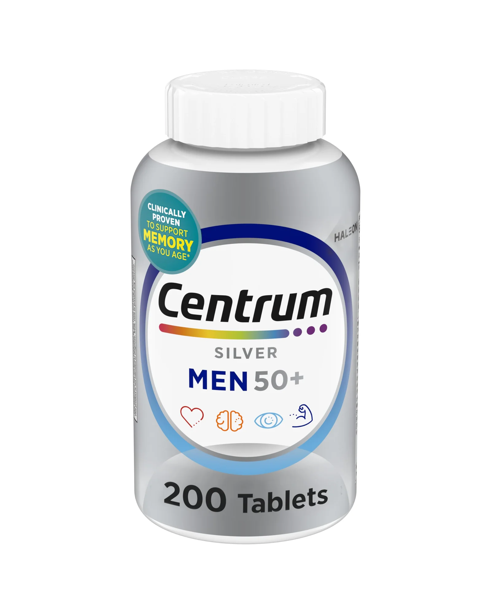 Centrum Silver Men's 50+ мультивитамины для мужчин 50+, 200 табл — белый