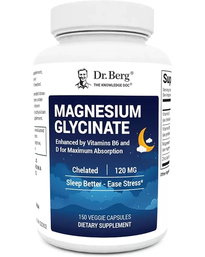 Dr. Berg Magnesium Glycinate 150 капсул