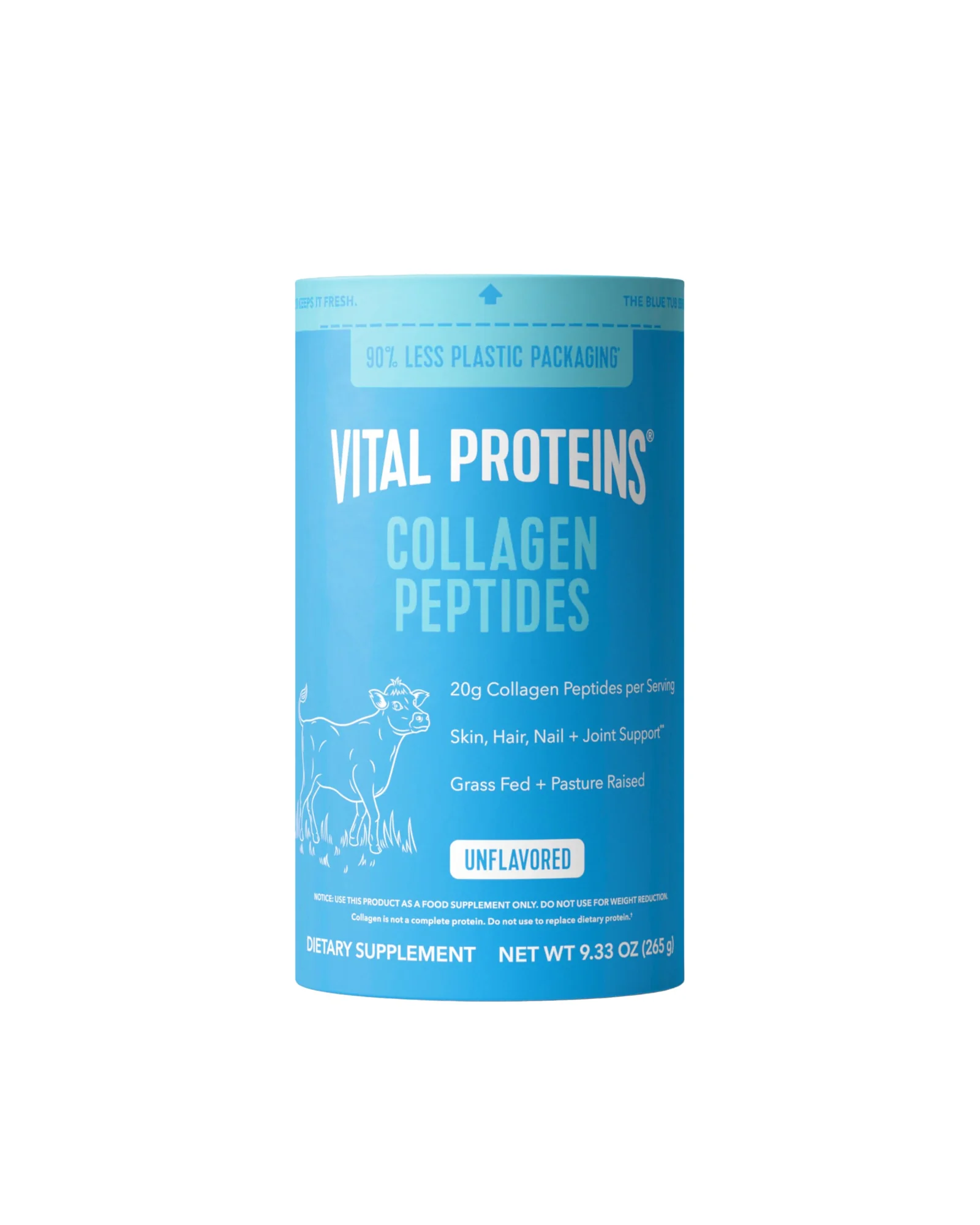 Vital Proteins Коллаген Пептиды, Без вкуса, 9.33 OZ — 1