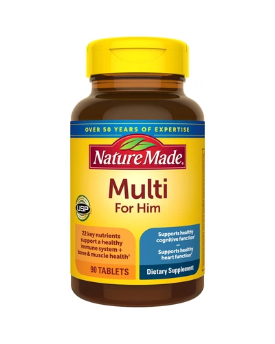 Nature Made Multivitamin мультивитамины для мужчин