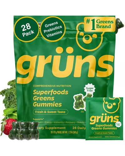 Grüns Витаминные жевательные таблетки с суперфудами