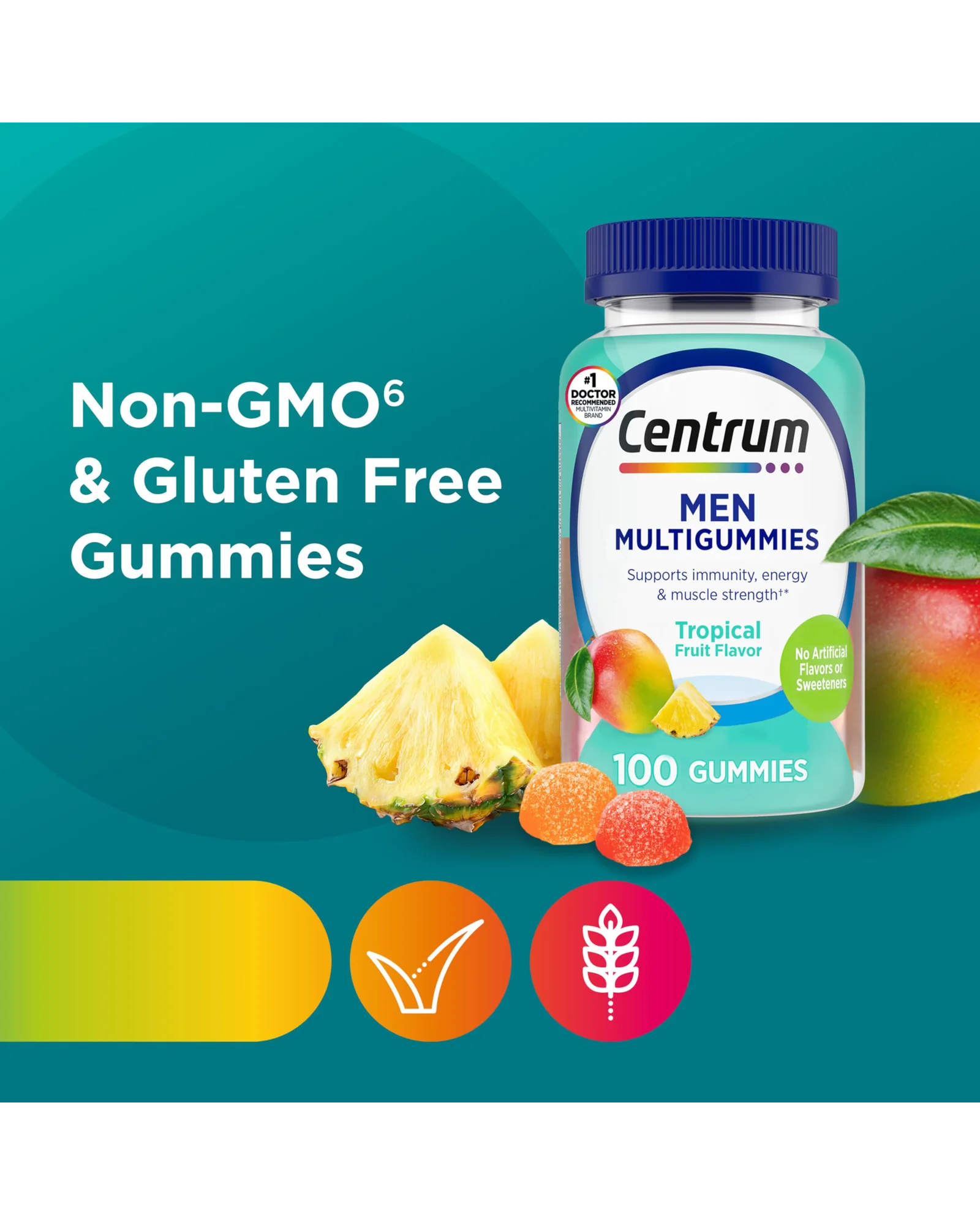 Centrum мультивитамины для мужчин 100 таблеток — 11