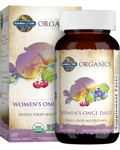 Garden of Life Organics Мультивитамины для женщин 60 табл