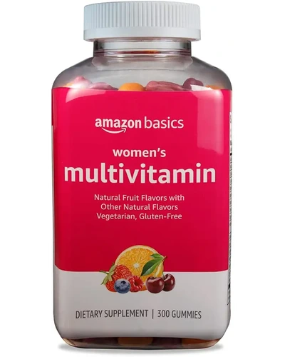 Amazon Basics Мультивитамины для женщин, ягода, 300 гумми