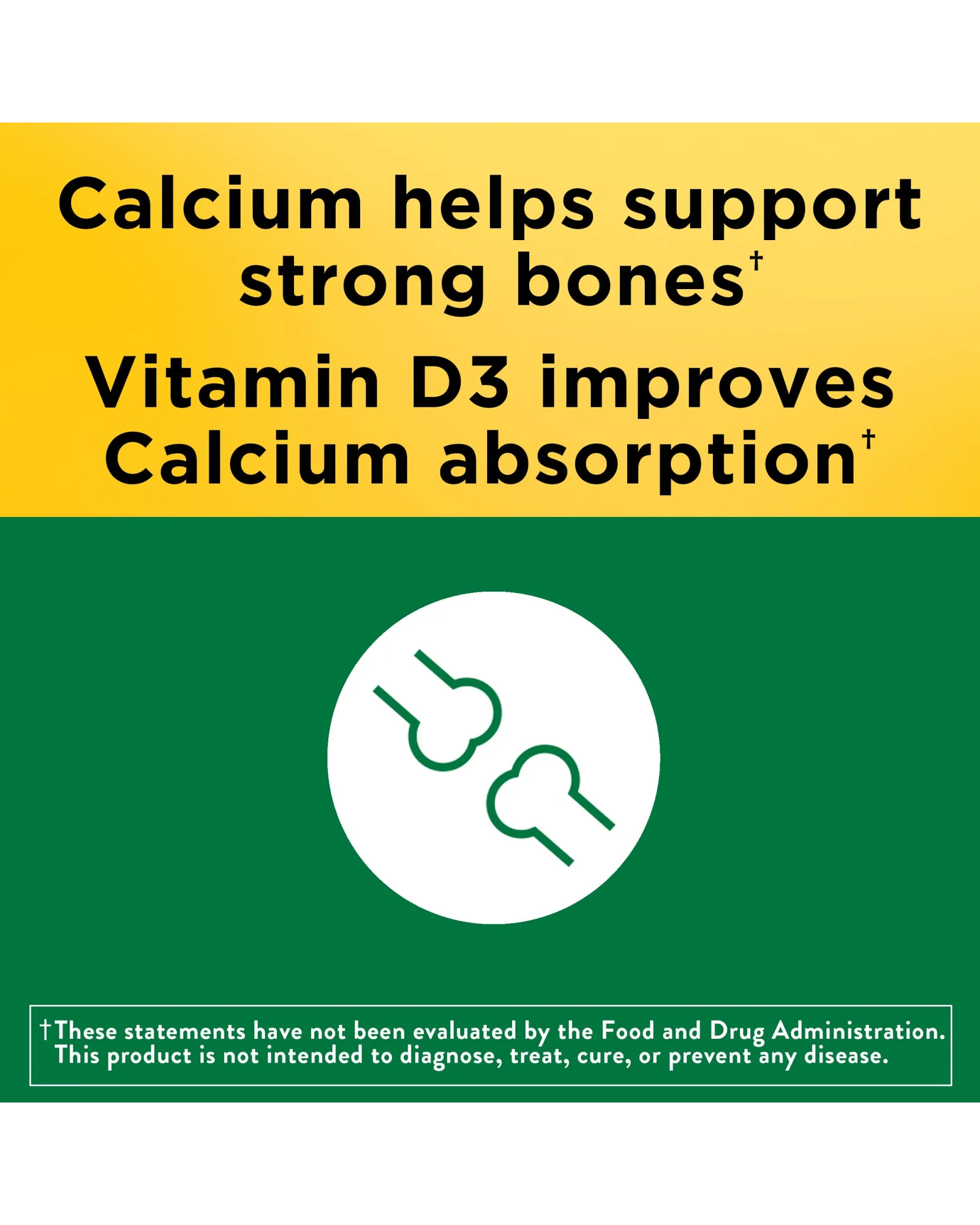 Nature Made Calcium 600 мг с Vitamin D3, 100 мягких капсул — 3