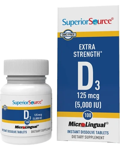 Superior Source Vitamin D3 5000 IU
