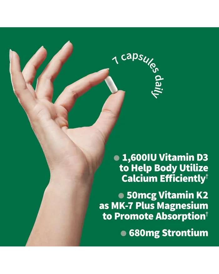 Витамины для костей Garden of Life Calcium Supplement Grow Bone — 3