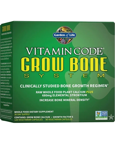 Витамины для костей Garden of Life Calcium Supplement Grow Bone