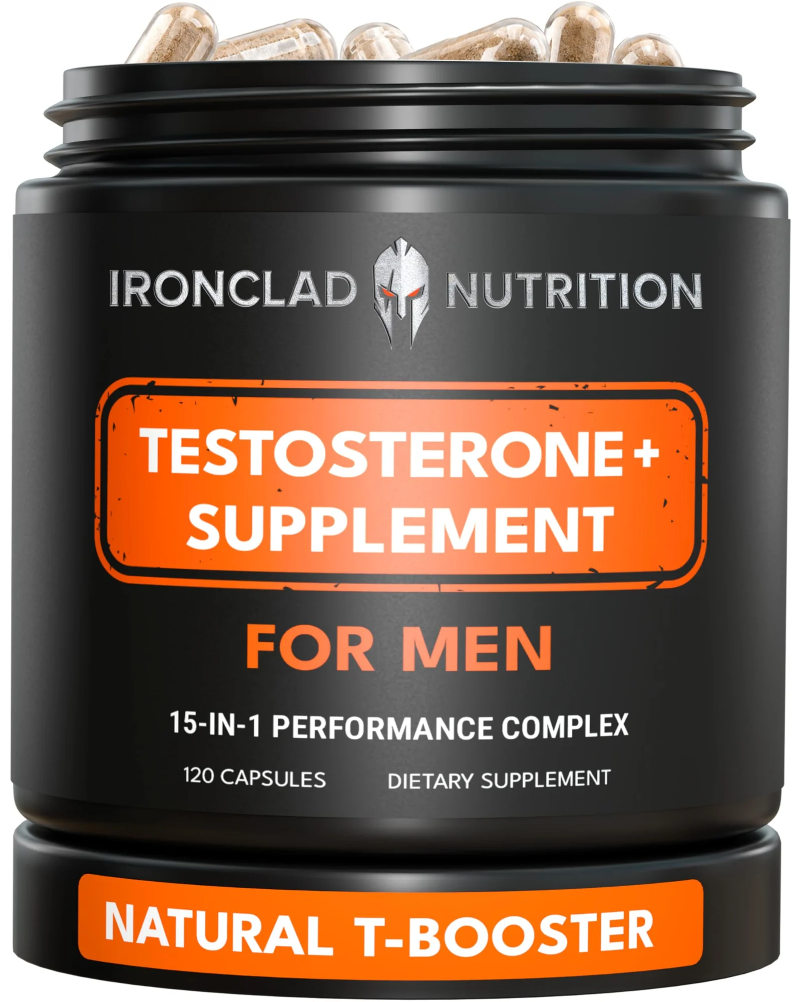 Ironclad Nutrition добавка тестостерон 15 в 1 натуральный комплекс — 1