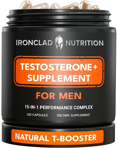 Ironclad Nutrition добавка тестостерон 15 в 1 натуральный комплекс