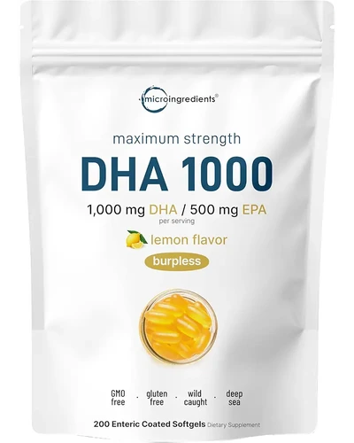 Омега-3 DHA 1000 mg рыбий жир 200 капсул
