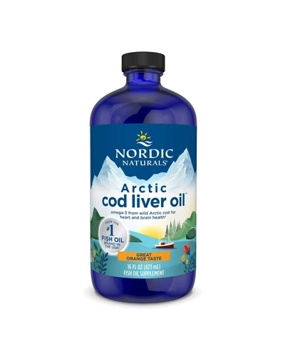 Рыбий жир Nordic Naturals Arctic Cod Liver Oil Orange 1060mg