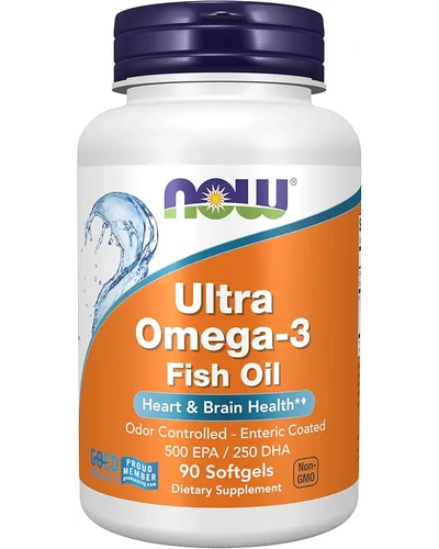 NOW Foods Ultra Omega-3 90 мягких капсул