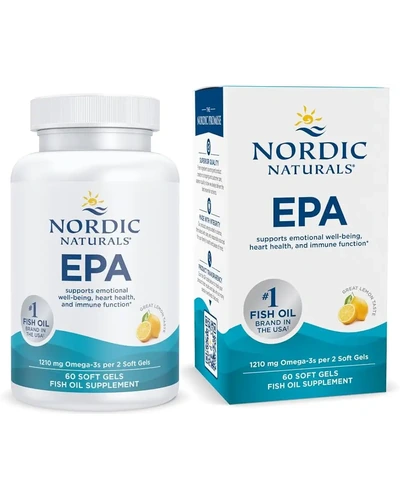 Nordic Naturals EPA Лимон 1210 мг Омега-3