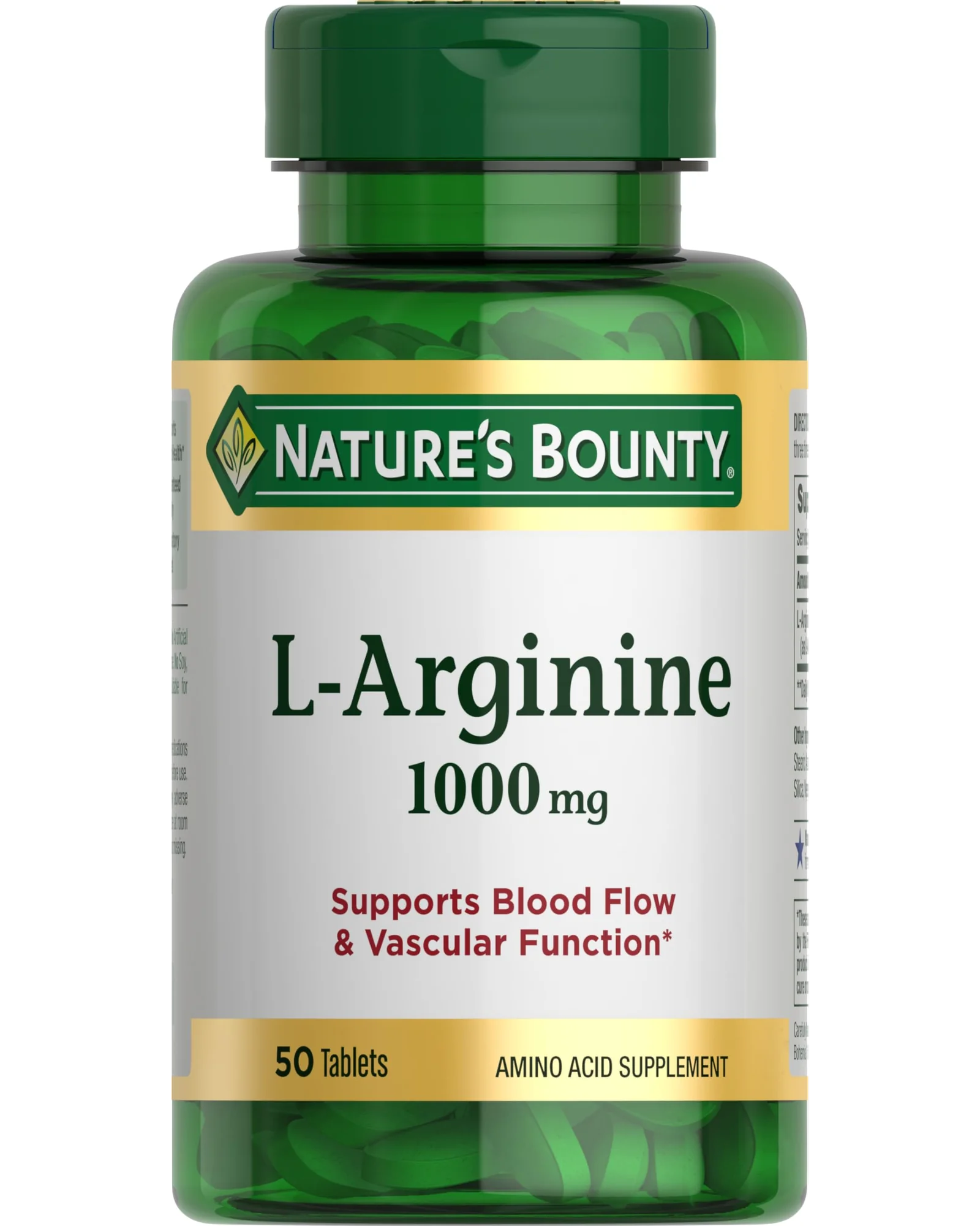 L-аргинин Nature's Bounty 1000mg — мульти