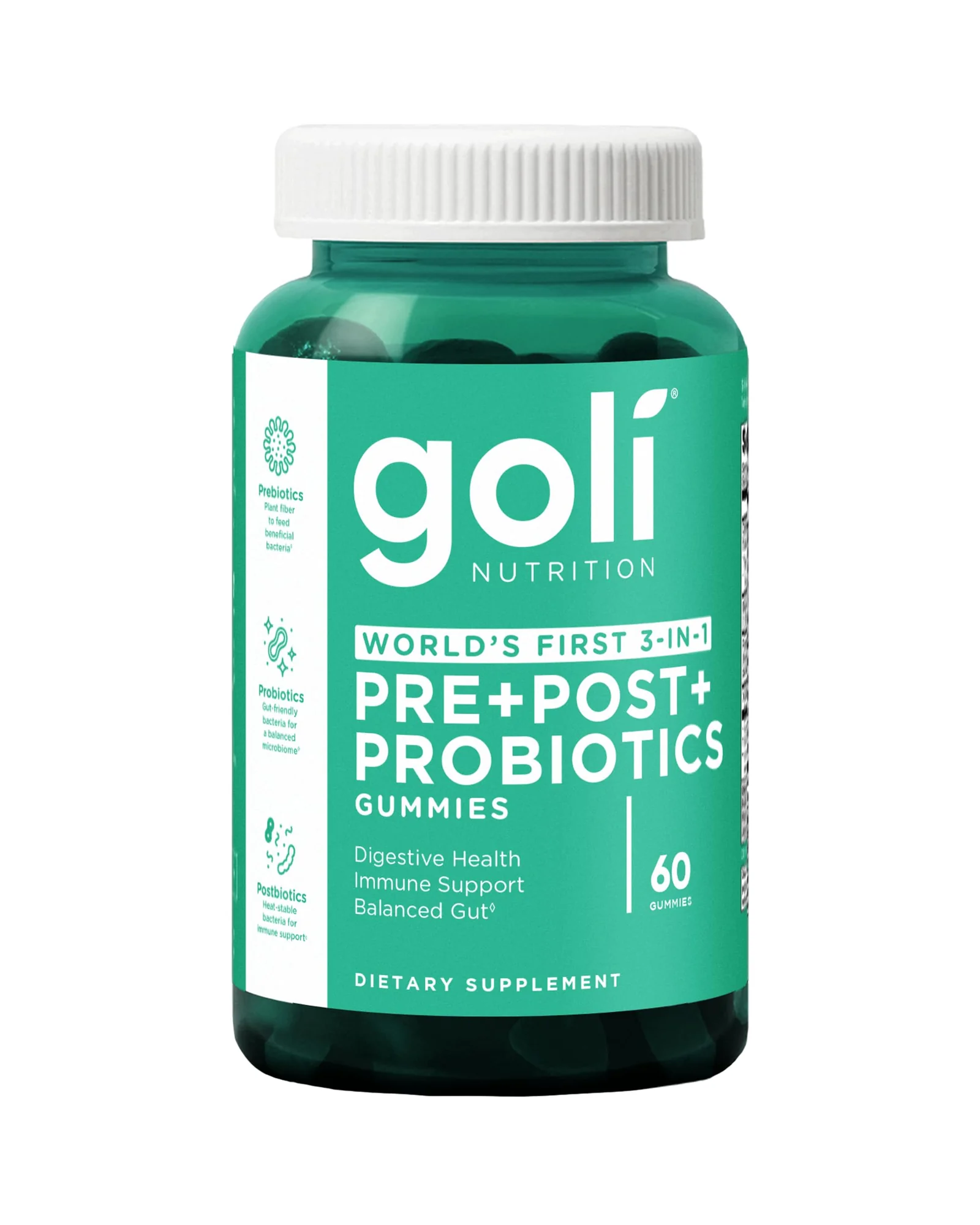 Goli пробиотик с пребиотиком, 60 жевательных конфет — 1