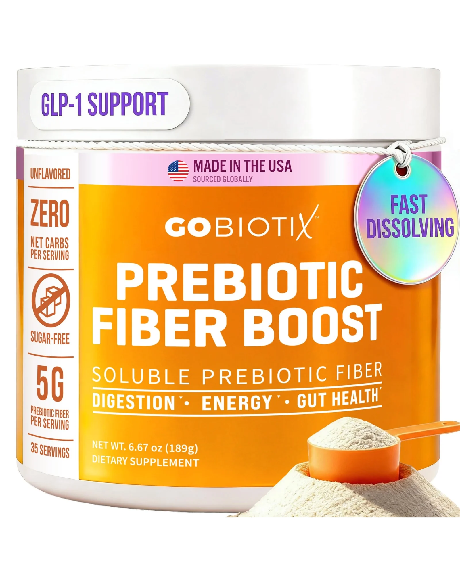 GOBIOTIX Prebiotic Fiber Boost — 1