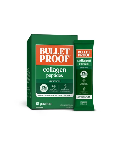 Bulletproof Unflavored Grass-Fed Collagen Peptides 15 саше