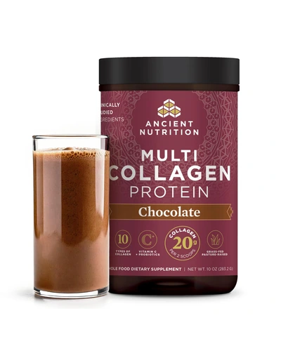 Ancient Nutrition коллаген мультипептид шоколад