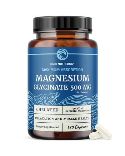 Nobi Nutrition магний глицинат 500 мг, капсулы