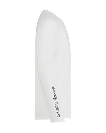 Рашгард Quiksilver с длинным рукавом и защитой UPF 50+ — изображение 2 из 4, разноцветный