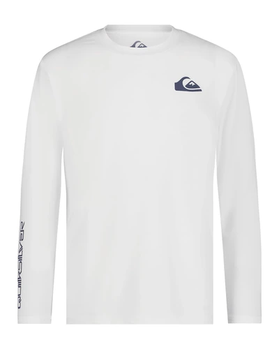 Рашгард Quiksilver с длинным рукавом и защитой UPF 50+ — мульти