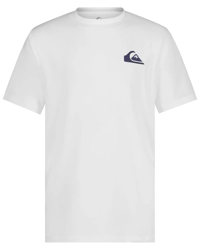 Рашгард Quiksilver с коротким рукавом, UPF 50+, для мальчиков — мульти