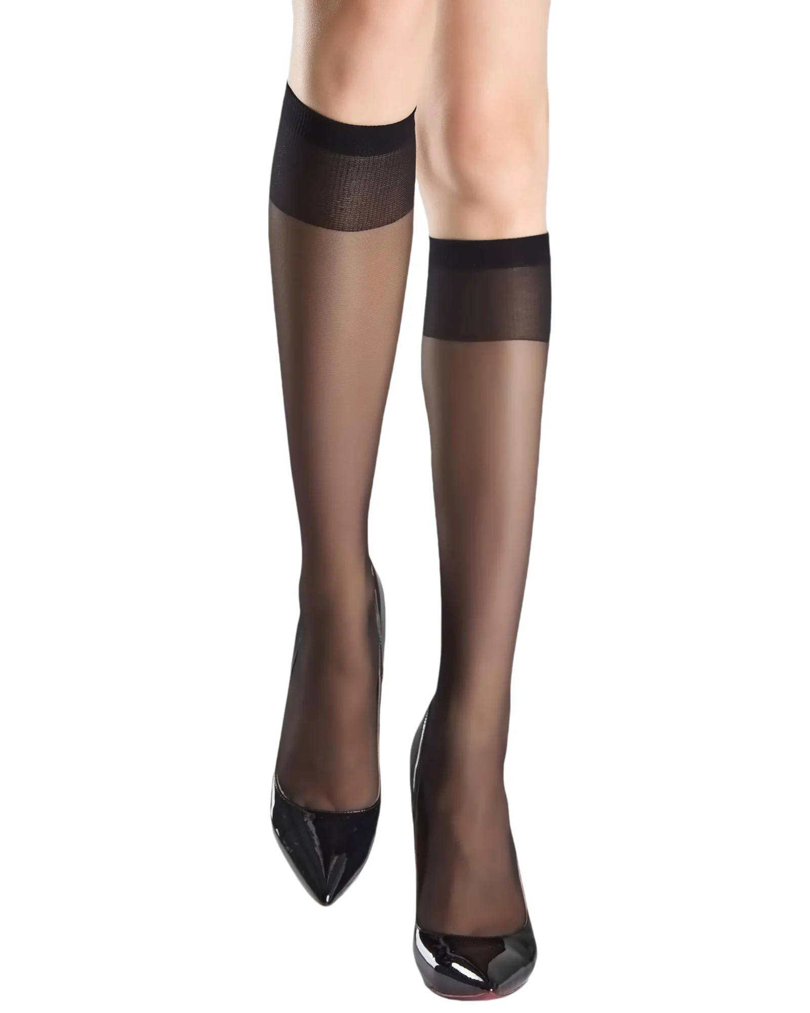 leg elegant чулки прозрачные (6 пар) — 1
