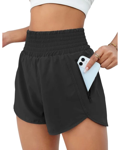 BMJL Women's Athletic Shorts High Waisted Running