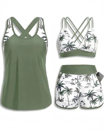 Daci Купальник Tankini 3 предмета