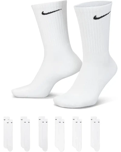 Nike Everyday Cushioned Training Crew Socks 6-Pack