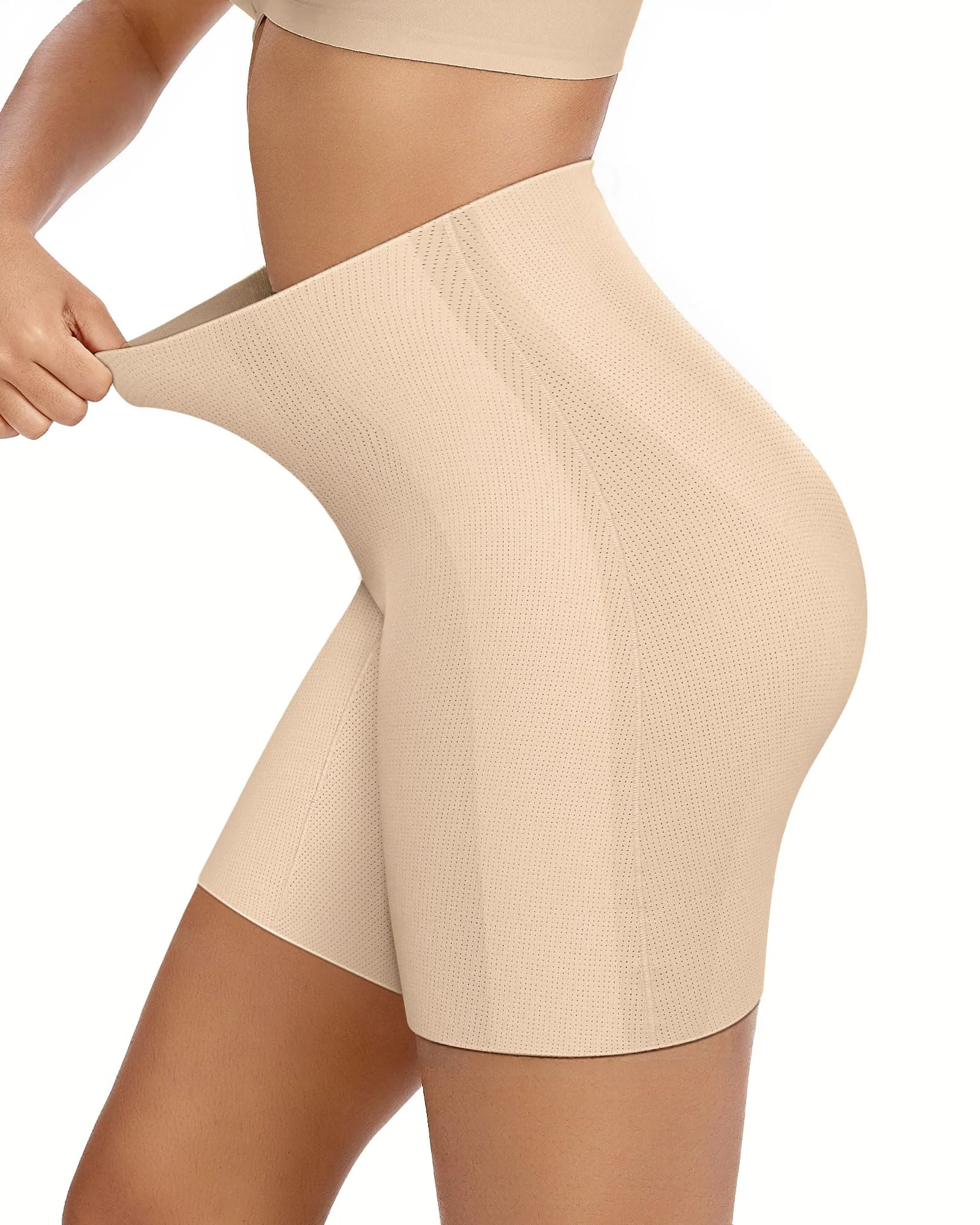 OEAK Tummy Control Shapewear for Women — бежевый