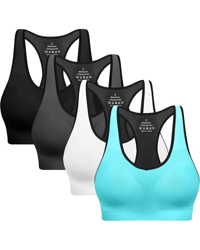 Спортивный лиф Racerback для женщин, высокая поддержка